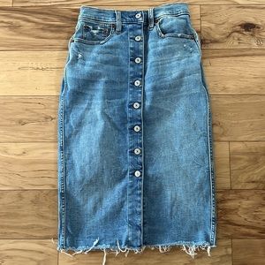 Abercrombie & Fitch Denim Skirt sz 25